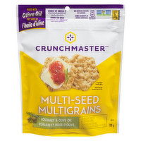 Crunchmaster - Crackers Rosemary, 128 Gram