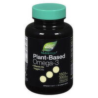 NutraVege - Omega-3 + D3 VeggieGels Fresh Mint, 30 Each
