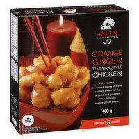 Asian Inspirations - Orange Ginger Tempura Style Chicken, 400 Gram