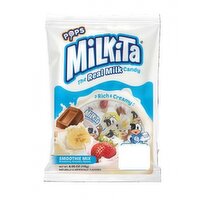 MiLKiTA - SMOOTHIE MIX LOLLIPOP CANDY, 4.05 Ounce