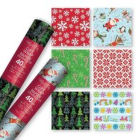 Millbrook - Christmas Roll Singel Wrap 30X192, 1 Each
