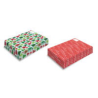 Millbrook - Studios Christmas Foldable Gift Box 2 Pack, 2 Each