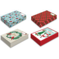Millbrook - Studios Christmas Foldable Gift Box 4 Pack, 4 Each