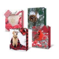 A-Line - Millbrook Christmas Gift Bags, Medium Size, 1 Each