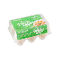 Spring Creek Quail Farms - Duck Eggs, Free-Run, 6 Each