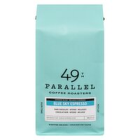 49th Parallel - Whole Bean Coffee Blue Sky Espresso, 340 Gram