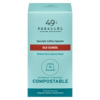 49th Parallel - Coffee Old School Capsule, 10 Each