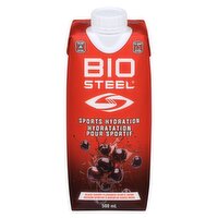 BioSteel - Black Cherry Sports Hydration Drink, 500 Millilitre