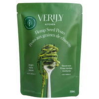 Verily Kitchen - Sauce Hemp Seed Pesto, 250 Gram