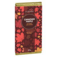 Le Chocolatier - Canadian Maple Chocolate Bar, 100 Gram