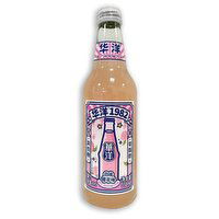 HuaYang - White Peach Flavoured Soda, 385 Millilitre