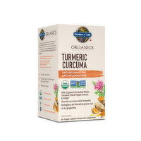 Garden of Life - Organics Tumeric Anti Inflammatory, 60 Each