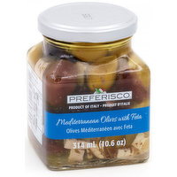 Preferisco - Mediterranean Olives with Feta, 314 Millilitre