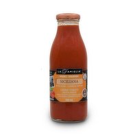 LA FAMIGLIA - Siciliana Organic Pasta Sauce, 500 Millilitre