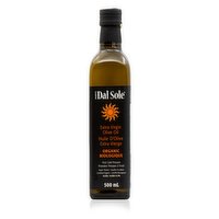 Dal Sole - Extra Virgin Olive Oil - Organic, 500 Millilitre