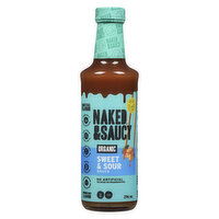 Naked & Saucy - Organic Sweet & Sour Sauce, 296 Millilitre