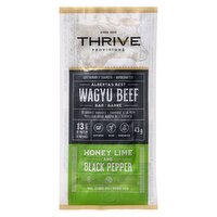 Thrive Provisions - Honey Lime & Black Pepper Wagyu Beef Bar, 43 Gram