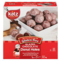 Katz - Donut Holes Glazed Chocolate, 170 Gram