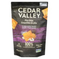 CEDAR VALLEY - Pita Chips - Everything Bagel, 180 Gram