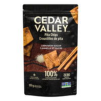 Cedar Valley - Pita Chip Cinnamon Sugar, 180 Gram