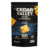 Cedar Valley - Pita Chips Sea Salt, 180 Gram