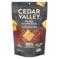 Cedar Valley - Mediterranean Zaatar Pita Chips, 180 Gram