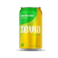 Zevia - Lemon Lime Twist, 355 Millilitre