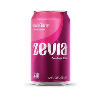 Zevia - Black Cherry, 355 Millilitre