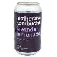 Motherlove - Kombucha Lavender Lemonade, 355 Millilitre