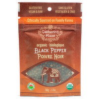 Gathering Place - Pepper Black Whole Organic, 50 Gram