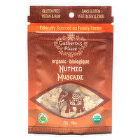 Gathering Place - Nutmeg Whole Organic, 25 Gram