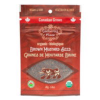 Gathering Place - Mustard Brown Seed Organic, 40 Gram