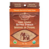 Gathering Place - Nutmeg Powder Organic, 20 Gram