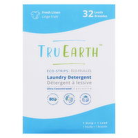 Tru Earth - Laundry Strips Fresh Linen, 32 Each