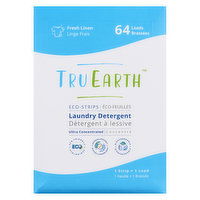 Tru Earth - Eco Strips Laundry Detergent, 64 Each