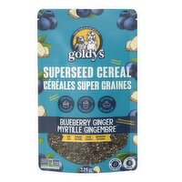 goldys - SuperSeed Cereal Blueberry Ginger, 225 Gram
