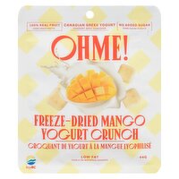 OHME - Freeze Dried Mango Yogurt Crunch, 44 Gram