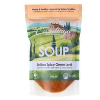 Casalinga - Sicilian Spicy Green Lentil Soup, 700 Millilitre