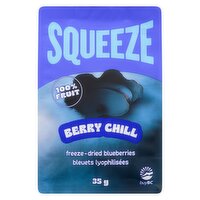 Squeeze - Freeze Dried Blueberries, 35 Gram
