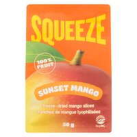 Squeeze - Freeze Dried Mango Slices, 30 Gram