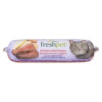 Freshpet - Chicken & Beef Recipe for Cat, 0.45 Kilogram