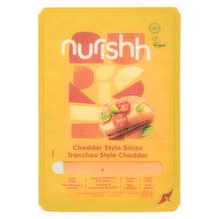 Nurishh - Plant Based Slices Cheddar Style, 160 Gram