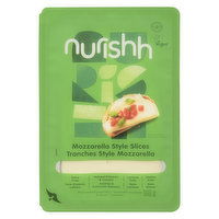 Nurishh - Plant Based Slices Mozzarella Style, 160 Gram