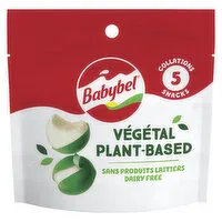 Babybel - Vegetal Plant-Based Cheese Snacks, 5 Each