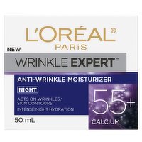 L'Oreal - Wrinkle Expert 55+ Night Cream, 50 Millilitre