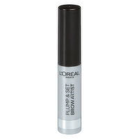 L'Oreal - Plump & Set, Volumizing Eyebrow Gel - Ebony, 5 Millilitre
