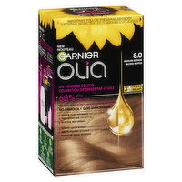 GARNIER - Olia Permanent Hair Colour - 8.0 Blonde, 1 Each