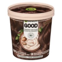 GARNIER - Good Permanent Hair Colour, 5.0 Coffee Roast Brown, 1 Each