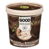 Garnier - Good Permanent Hair Colour, 6.0 Mochaccino Brown, 1 Each