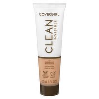 COVERGIRL - Clean Invisible Foundation - 153 Sand Beige, 30 Millilitre